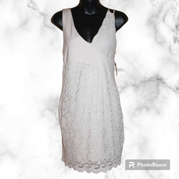 Free People Lower Eastside Lace Mini Dress - Picture 1 of 7